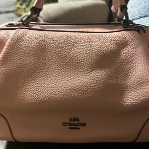 Pink coach bag